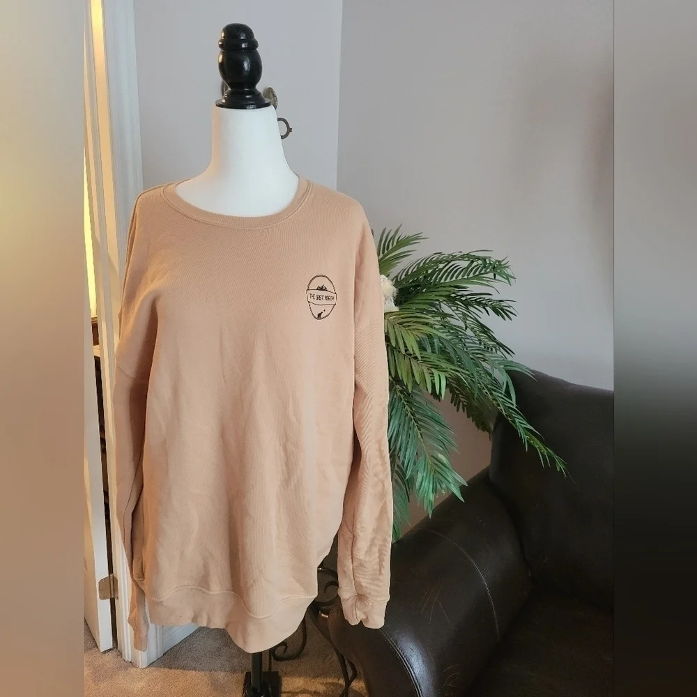 The Classic Crew Dusty  Peach